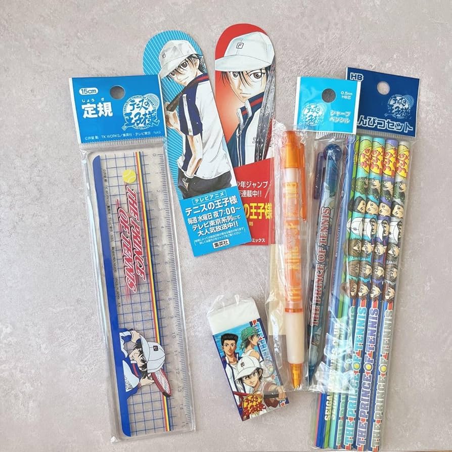 テニプリ鉛筆 Amazon.co.jp: テニスの王子様 文具 セット セット 鉛筆